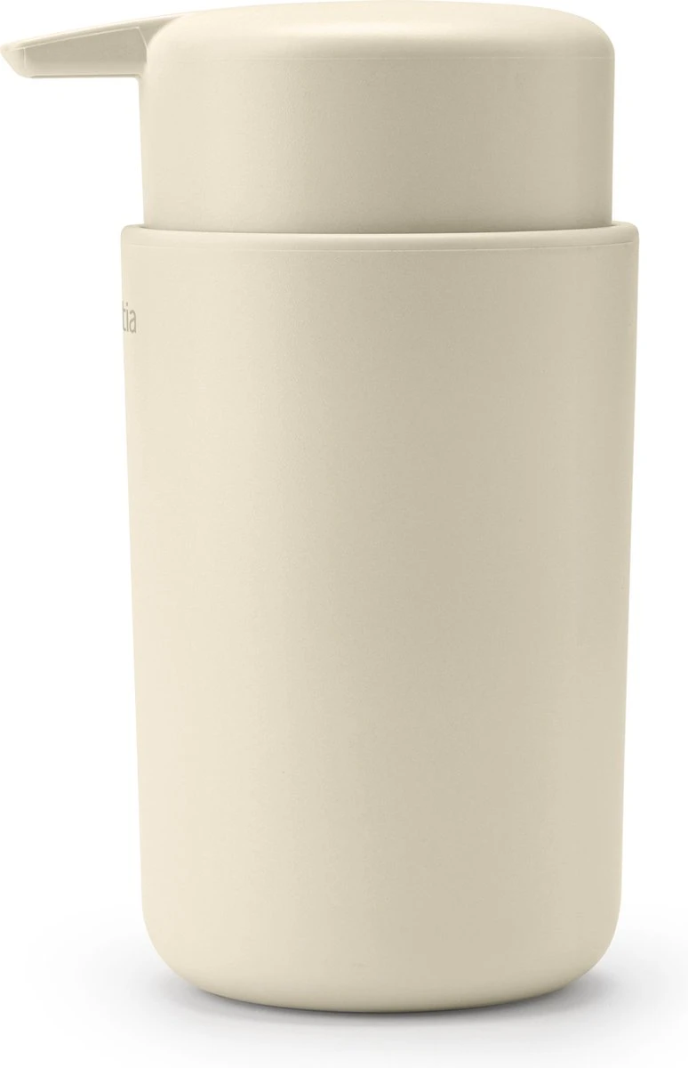 Brabantia ReNew Zeepdispenser - 250 Ml - Soft Beige 2 Brabantia ReNew Zeepdispenser - 250 Ml - Soft Beige - Afbeelding 2
