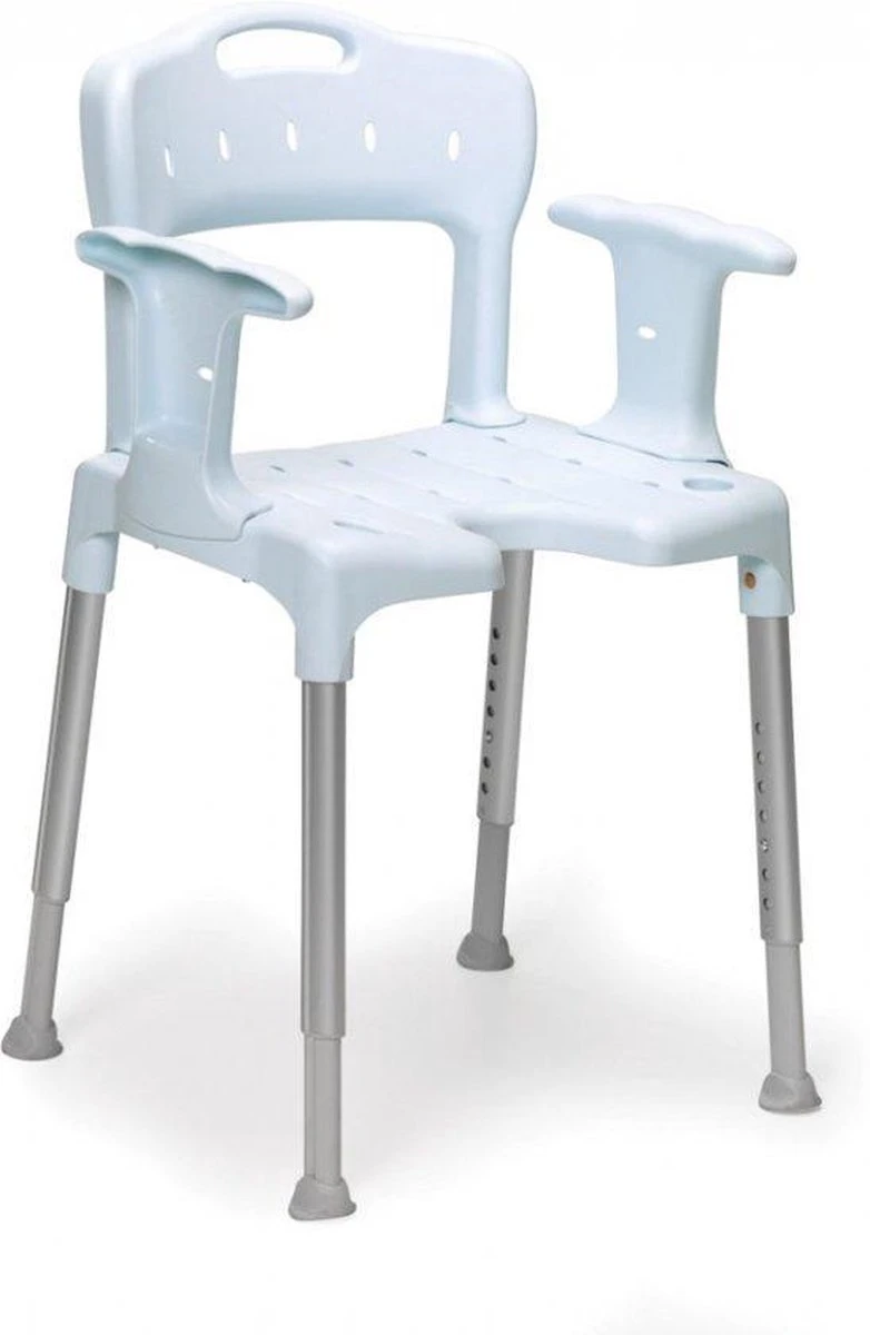 Etac Swift Douchestoel Blauw 1 Etac Swift Douchestoel Blauw