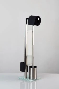 WENKO Toiletbutler Rivalta RVS Mat - Toiletborstel Met Houder, Toiletrolhouder En Reserverolhouder -Merkloos Verkoop 799x1200 19