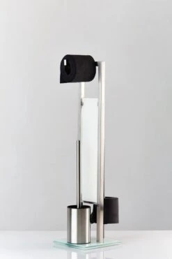 WENKO Toiletbutler Rivalta RVS Mat - Toiletborstel Met Houder, Toiletrolhouder En Reserverolhouder -Merkloos Verkoop 799x1200 20