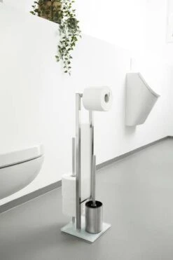 WENKO Toiletbutler Rivalta RVS Mat - Toiletborstel Met Houder, Toiletrolhouder En Reserverolhouder -Merkloos Verkoop 799x1200 21
