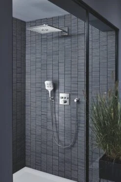 GROHE Rainshower Smartactive Cube 130 Douchekop - Ø 13cm - EcoJoy® - 3 Straalsoorten - 26582000 -Merkloos Verkoop 799x1200 29