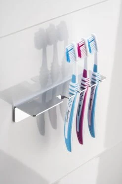 Sagittarius One 40S1 Tandenborstelhouder Chroom | Opzetborstelhouder Zonder Boren | Verchroomd Roestvrij Staal Tandenborstelhouder Hangend | Passend Voor Alle Grote Merken -Merkloos Verkoop 800x1200 36