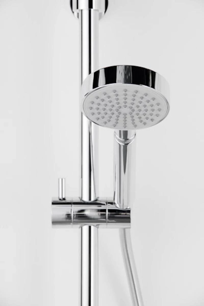 Ben Vira One Douchekop - 1 Straalsoort - 10cm - Chroom - Handdouche 5 Ben Vira One Douchekop - 1 Straalsoort - 10cm - Chroom - Handdouche - Afbeelding 5