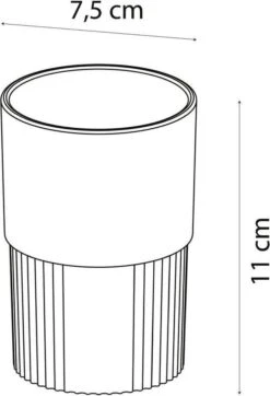 Sealskin Brave Tandenborstelbeker Vrijstaand - Zwart 17 Sealskin Brave Tandenborstelbeker Vrijstaand - Zwart -Merkloos Verkoop 818x1200 2
