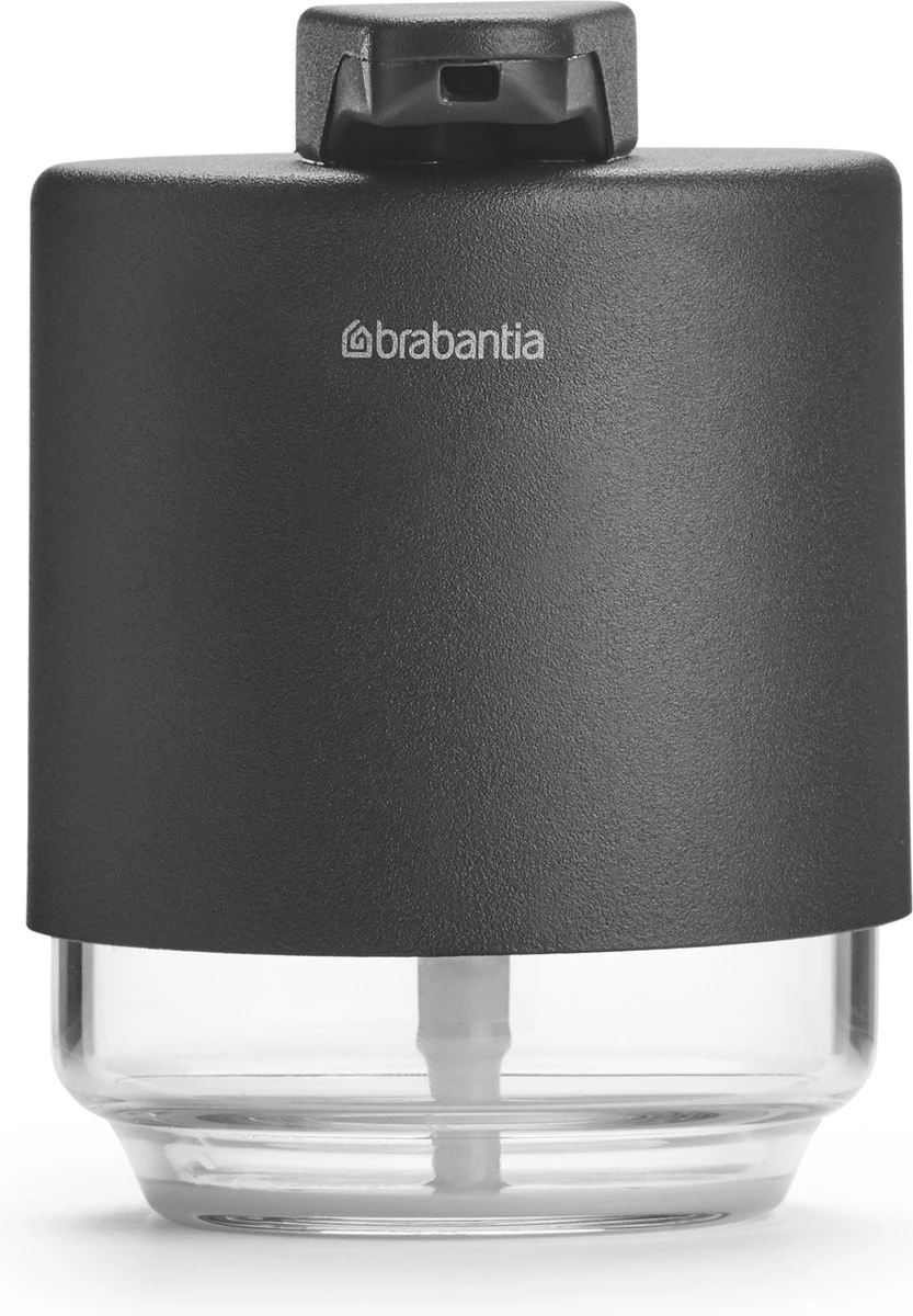Brabantia MindSet Zeepdispenser - 200 Ml - Mineral Infinite Grey 1 Brabantia MindSet Zeepdispenser - 200 Ml - Mineral Infinite Grey