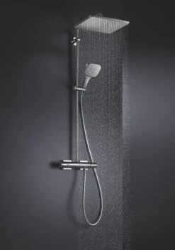 GROHE Rainshower Smartactive Cube 130 Douchekop - Ø 13cm - EcoJoy® - 3 Straalsoorten - 26582000 -Merkloos Verkoop 841x1200