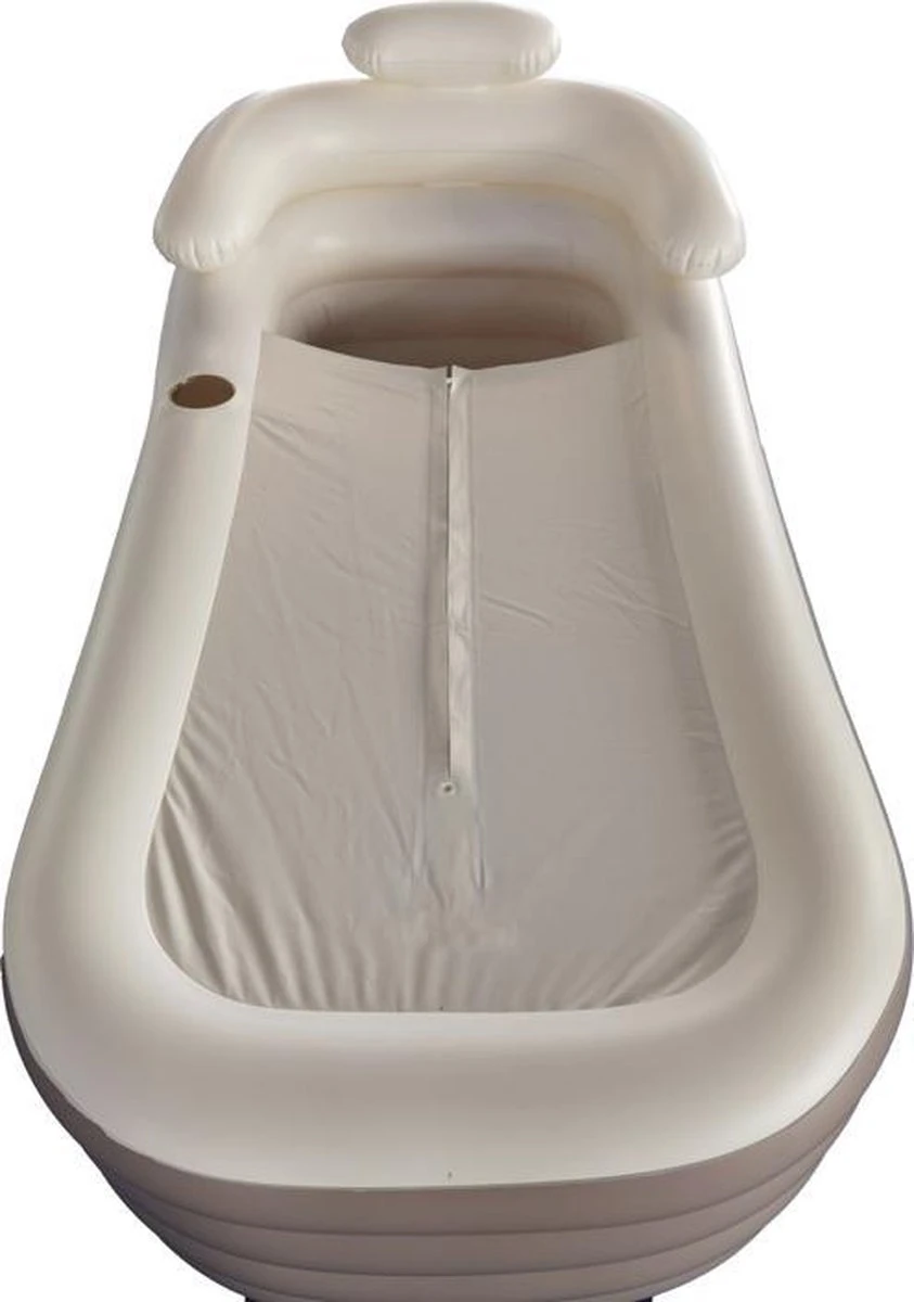 Easy Bath Opblaasbaar Bad - Zitbad - IJsbad - Ligbad - Inclusief Elektrische Pomp - Voor Volwassenen - Roze 3 Easy Bath Opblaasbaar Bad - Zitbad - IJsbad - Ligbad - Inclusief Elektrische Pomp - Voor Volwassenen - Roze - Afbeelding 3