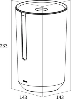 Tiger Tess - Reserverolhouder Met Deksel - Vrijstaand - Zwart / Antraciet 15 Tiger Tess - Reserverolhouder Met Deksel - Vrijstaand - Zwart / Antraciet -Merkloos Verkoop 855x1200 2
