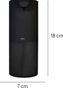 MikaMax Automatische Zeepdispenser - Zeeppompje - Oplaadbaar - Foam Technologie - Infrarood Sensor - Mat Zwart - 350ml 9 MikaMax Automatische Zeepdispenser - Zeeppompje - Oplaadbaar - Foam Technologie - Infrarood Sensor - Mat Zwart - 350ml -Merkloos Verkoop 857x1200