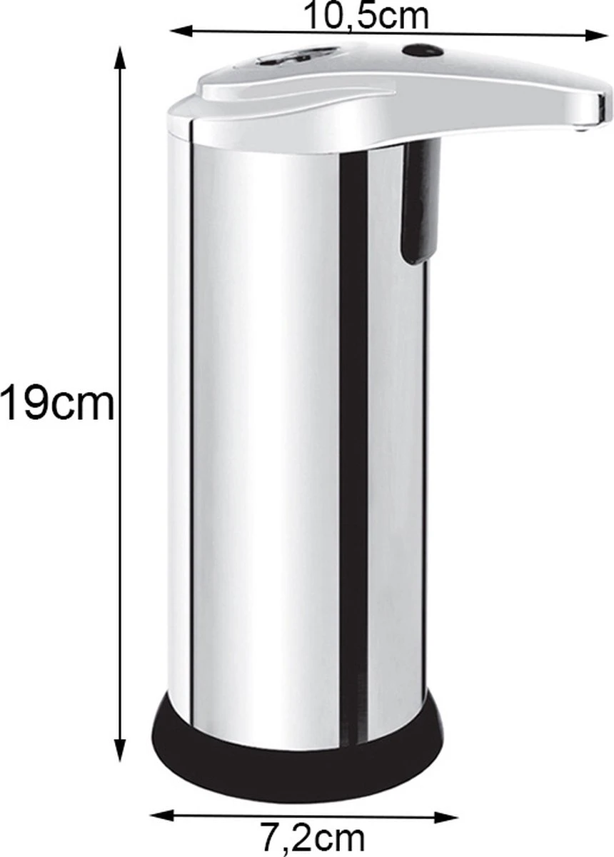 Merkloos Automatische Foam Dispenser - Schuim - Zeep - Vloeistofdispenser - Hygiëne - Bewegingssensor - Schuimzeep Dispenser - Zeeppompje 2 Merkloos Automatische Foam Dispenser - Schuim - Zeep - Vloeistofdispenser - Hygiëne - Bewegingssensor - Schuimzeep Dispenser - Zeeppompje - Afbeelding 2