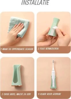 Happy Goodz Houder - Elektrische Tandenborstelhouder - GRIJS 1 Stuk - Flexibele Siliconen - Hangend Aan De Muur Zonder Boren - Geschikt Voor Oral-b & Philips Sonicare - Toothbrush Holder 16 Happy Goodz Houder - Elektrische Tandenborstelhouder - GRIJS 1 Stuk - Flexibele Siliconen - Hangend Aan De Muur Zonder Boren - Geschikt Voor Oral-b & Philips Sonicare - Toothbrush Holder -Merkloos Verkoop 861x1200 4