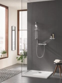 GROHE Grohtherm-1000 Performance Renovatieset - Met Thermostaatkraan, Koppelingen, Glijstang En Hoofddouche - CoolTouch - Chroom -Merkloos Verkoop 899x1200 26