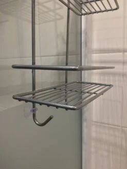 Ball Design Chroom Doucherek-3 Laags-hangend-Doucherek Zonder Boren 13 Ball Design Chroom Doucherek-3 Laags-hangend-Doucherek Zonder Boren -Merkloos Verkoop 899x1200 3