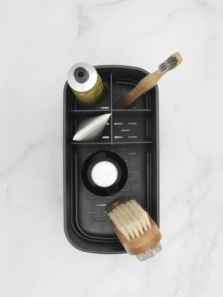 Brabantia ReNew Tandenborstelhouder - 11 X 19,6 X 9,9 Cm - Dark Grey 11 Brabantia ReNew Tandenborstelhouder - 11 X 19,6 X 9,9 Cm - Dark Grey - Afbeelding 11