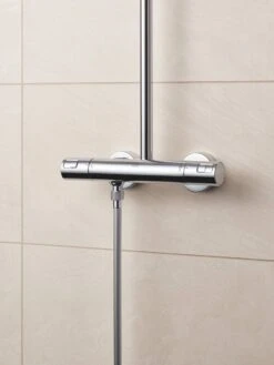 GROHE QuickFix Vitalio Start 250 Regendouche - □ 25 Cm - Vierkant - Met Thermostaatkraan - Chroom 26 GROHE QuickFix Vitalio Start 250 Regendouche - □ 25 Cm - Vierkant - Met Thermostaatkraan - Chroom -Merkloos Verkoop 900x1200 44