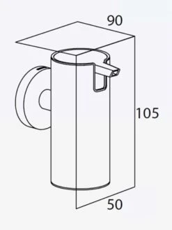 Tiger Boston Zeepdispenser 75 Ml - RVS Geborsteld -Merkloos Verkoop 902x1200 2