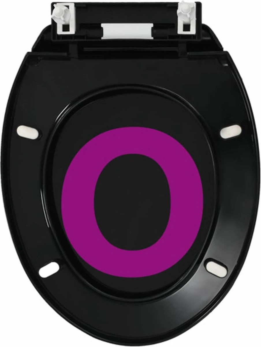 VidaXL Toiletbril Soft-close Met Quick-release Ontwerp Zwart 4 VidaXL Toiletbril Soft-close Met Quick-release Ontwerp Zwart - Afbeelding 4