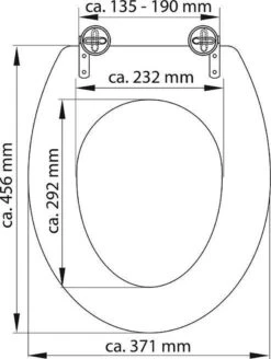 SCHÜTTE WC-Bril 82000 WHITE - Duroplast - RVS-Scharnieren - Gelakt - Wit -Merkloos Verkoop 905x1200 2