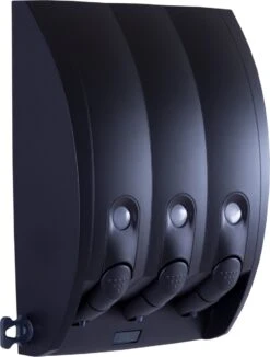 Aquathof, Zeepdispenser, Mat Zwart, 3 Kamer, 3 Reservoirs, 3x350ml, Hangend, Wandmontage 17 Aquathof, Zeepdispenser, Mat Zwart, 3 Kamer, 3 Reservoirs, 3x350ml, Hangend, Wandmontage -Merkloos Verkoop 908x1200 3