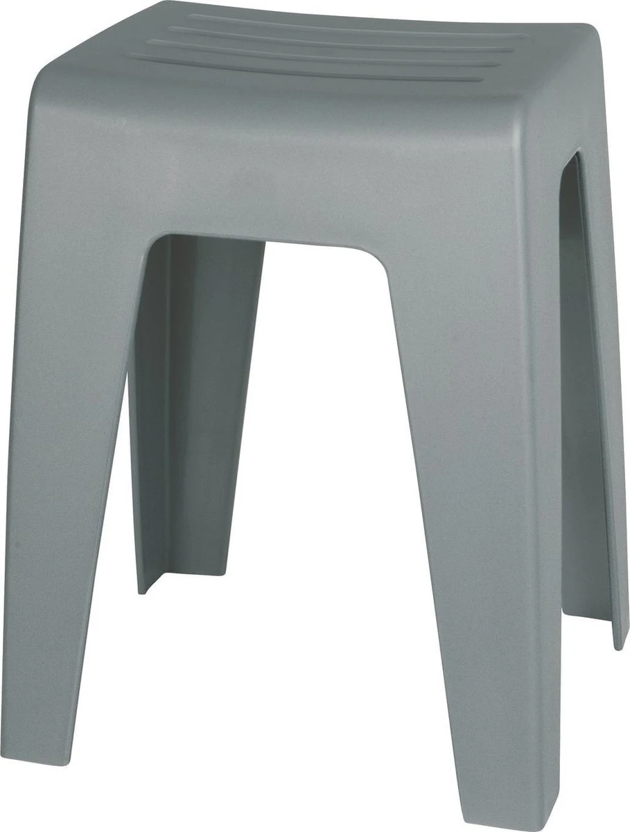 WENKO Badkamerkruk Kumba 38x47cm In Grijs Kunststof - Douchekruk 6 WENKO Badkamerkruk Kumba 38x47cm In Grijs Kunststof - Douchekruk - Afbeelding 6