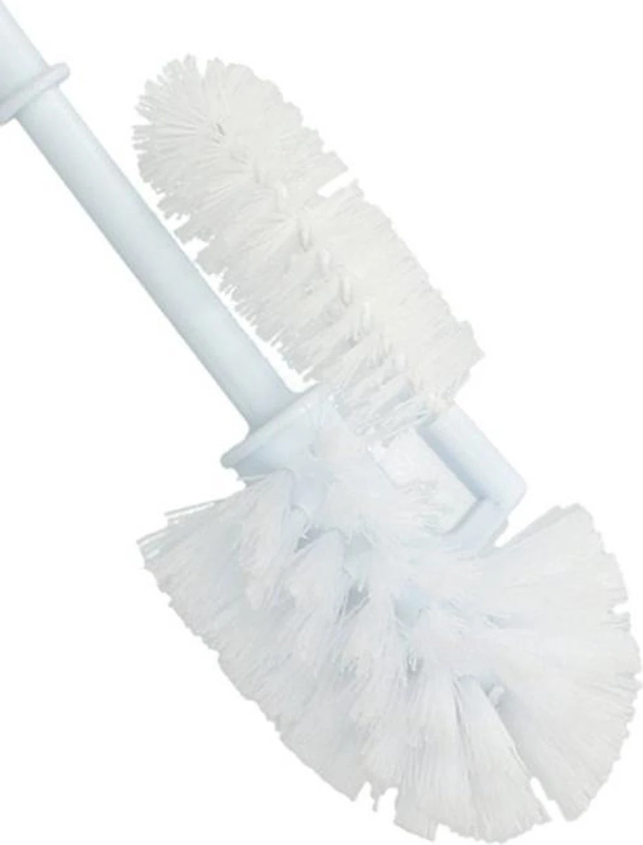 Merkloos 2x Kunststof Toiletborstels / Wc Borstel Met Randreiniger - 37 Cm 1 Merkloos 2x Kunststof Toiletborstels / Wc Borstel Met Randreiniger - 37 Cm