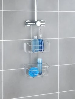 WENKO Doucherek Milo 2-laags 25x55cm RVS Glanzend - Doucherek Zonder Boren - Doucherek Hangend 10 WENKO Doucherek Milo 2-laags 25x55cm RVS Glanzend - Doucherek Zonder Boren - Doucherek Hangend -Merkloos Verkoop 914x1200 1