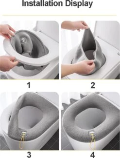 Toiletbril Rond - WC Bril Cover - Toiletbril Hoes - Duurzaam - Herbruikbaar - Grijs - Gratis Verzending 6 Toiletbril Rond - WC Bril Cover - Toiletbril Hoes - Duurzaam - Herbruikbaar - Grijs - Gratis Verzending -Merkloos Verkoop 915x1200 7