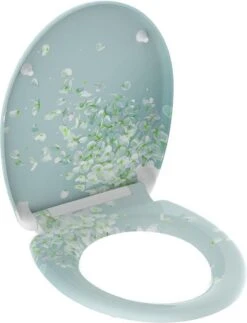 SCHÜTTE WC-Bril 82381 FLOWER IN THE WIND - Duroplast - Soft Close - Afklikbaar - RVS-Scharnieren - Decor - 3-zijdige Print 14 SCHÜTTE WC-Bril 82381 FLOWER IN THE WIND - Duroplast - Soft Close - Afklikbaar - RVS-Scharnieren - Decor - 3-zijdige Print -Merkloos Verkoop 919x1200