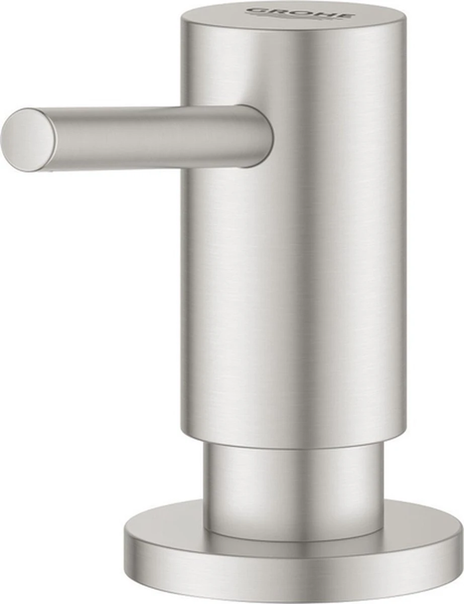 GROHE Cosmopolitan Zeepdispenser - 500ml - Supersteel (RVS) - 40535DC0 1 GROHE Cosmopolitan Zeepdispenser - 500ml - Supersteel (RVS) - 40535DC0