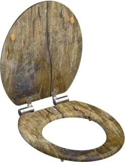 SCHÜTTE WC-Bril 80124 SOLID WOOD - MDF-Hout - Soft Close - Verchroomde Scharnieren - Decor - 3-zijdige Print -Merkloos Verkoop 924x1200 1