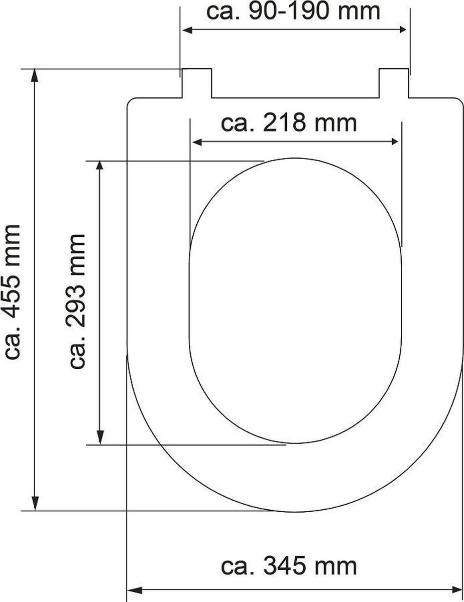 SCHÜTTE WC-Bril 82910 D-SHAPE WHITE - Duroplast - D-vorm - Soft Close - Afklikbaar - RVS-Scharnieren - Gelakt - Wit 7 SCHÜTTE WC-Bril 82910 D-SHAPE WHITE - Duroplast - D-vorm - Soft Close - Afklikbaar - RVS-Scharnieren - Gelakt - Wit - Afbeelding 7