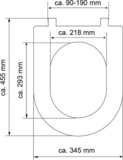 SCHÜTTE WC-Bril 82910 D-SHAPE WHITE - Duroplast - D-vorm - Soft Close - Afklikbaar - RVS-Scharnieren - Gelakt - Wit 17 SCHÜTTE WC-Bril 82910 D-SHAPE WHITE - Duroplast - D-vorm - Soft Close - Afklikbaar - RVS-Scharnieren - Gelakt - Wit -Merkloos Verkoop 925x1200 5