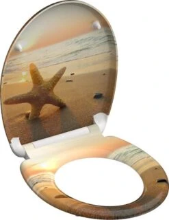 SCHÜTTE WC-Bril 82373 SEA STAR - Duroplast - Soft Close - Afklikbaar - RVS-Scharnieren - Decor - 3-zijdige Print 15 SCHÜTTE WC-Bril 82373 SEA STAR - Duroplast - Soft Close - Afklikbaar - RVS-Scharnieren - Decor - 3-zijdige Print -Merkloos Verkoop 926x1200 5