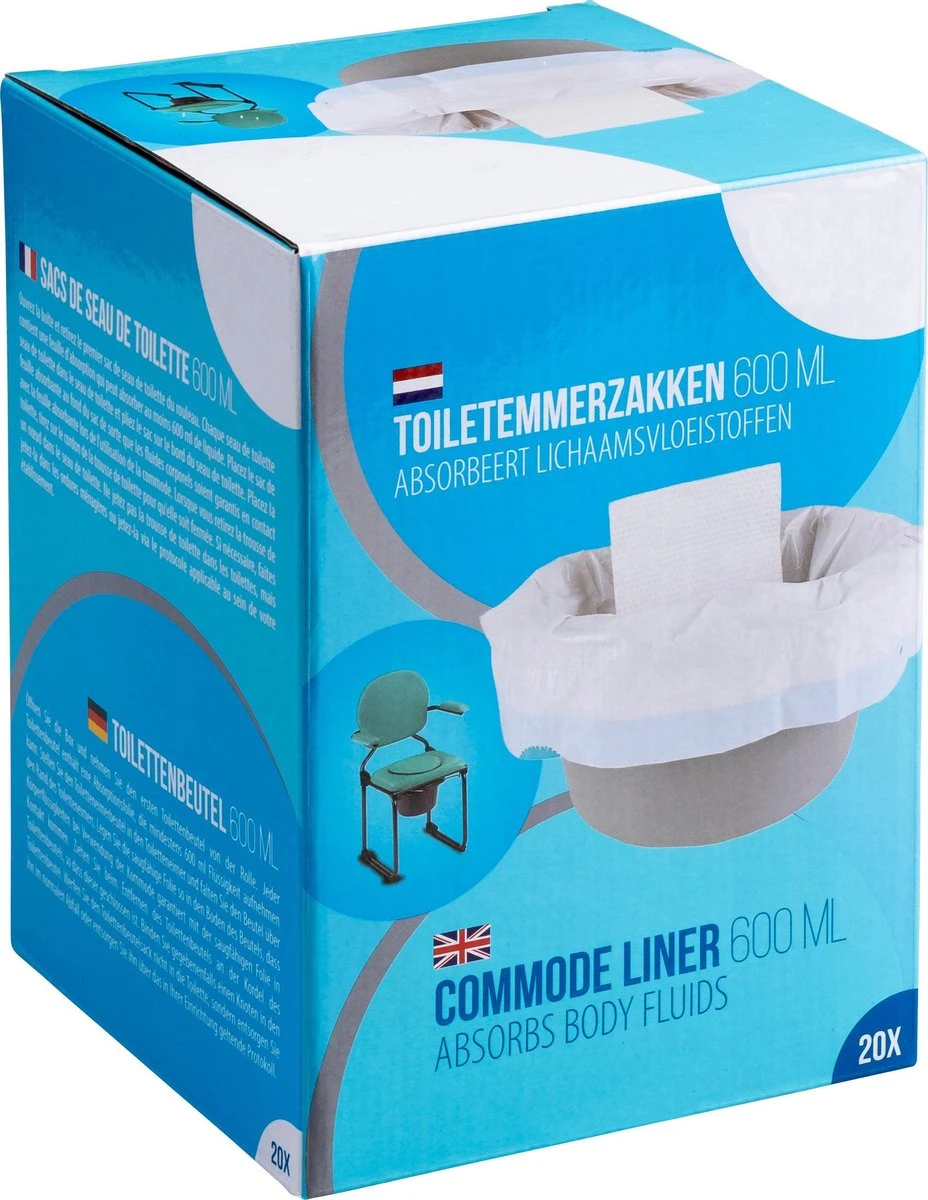 Merkloos Toiletemmer Zakken (20 Stuks) - Toiletemmerzakken - Toiletemmer Opvangzakken - Toiletstoel / Postoel Zakken. Incontinentie - Camping Toilet 1 Merkloos Toiletemmer Zakken (20 Stuks) - Toiletemmerzakken - Toiletemmer Opvangzakken - Toiletstoel / Postoel Zakken. Incontinentie - Camping Toilet