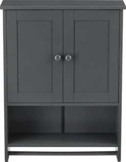 Badkamerkast Steyr Voor Wandmontage 65x48,7x14,5 Cm Donkergrijs 10 Badkamerkast Steyr Voor Wandmontage 65x48,7x14,5 Cm Donkergrijs -Merkloos Verkoop 938x1200 2