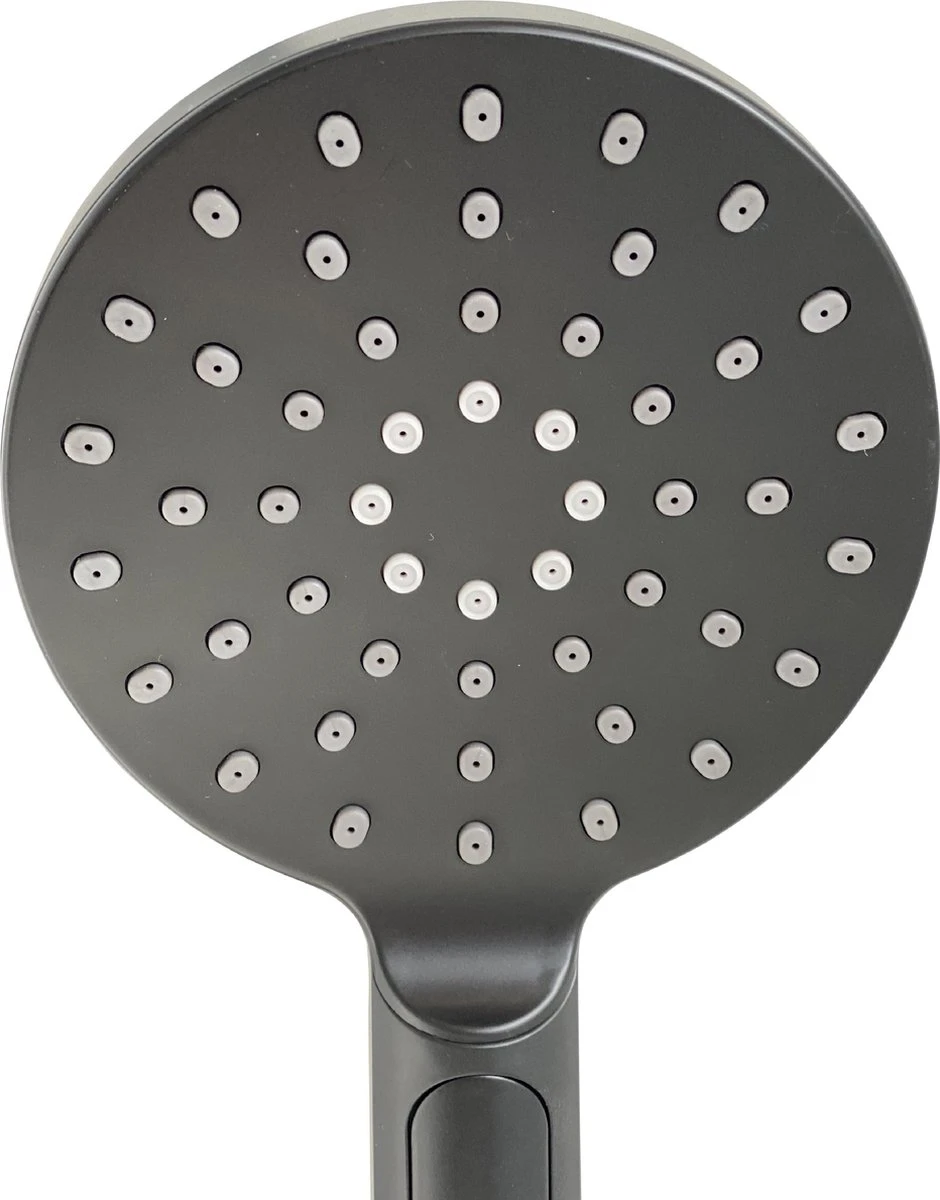 4bathroomz® Zwarte Regendouche Met Thermostatische Kraan - 20cm Hoofddouche 8 4bathroomz® Zwarte Regendouche Met Thermostatische Kraan - 20cm Hoofddouche - Afbeelding 8