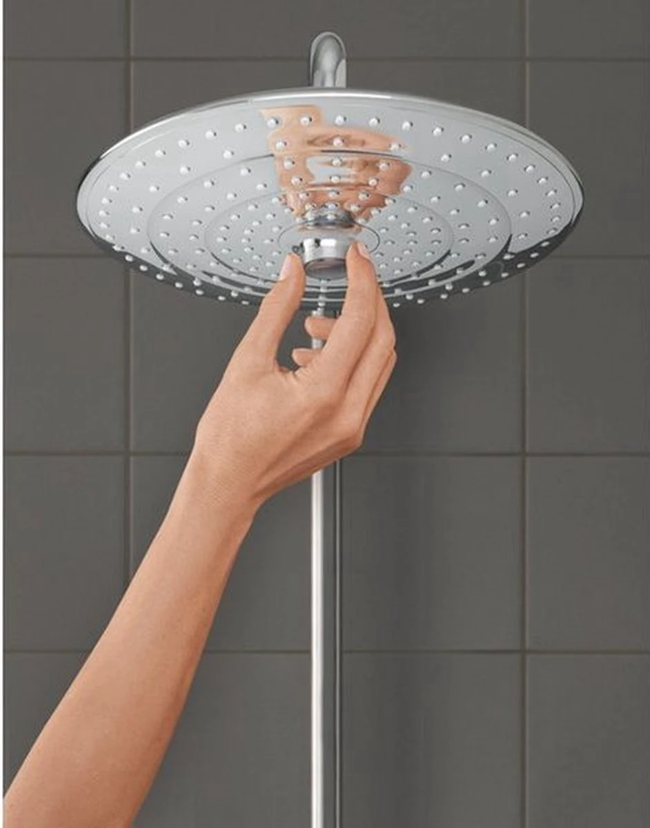 GROHE Euphoria 260 Regendouche - ø 26cm - Met Thermostaatkraan - Chroom 18 GROHE Euphoria 260 Regendouche - ø 26cm - Met Thermostaatkraan - Chroom - Afbeelding 18