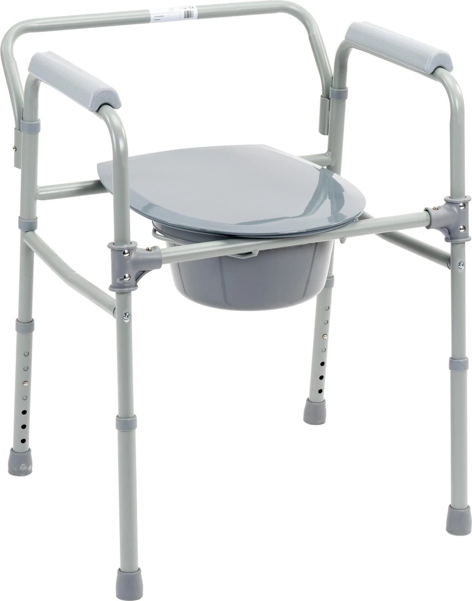 Merkloos Inklapbare Toiletstoel / Opvouwbare Postoel / Toiletverhoger / Toilet Sta Op Hulp 3 In 1. WC Stoel Inklapbaar / Opvouwbaar 1 Merkloos Inklapbare Toiletstoel / Opvouwbare Postoel / Toiletverhoger / Toilet Sta Op Hulp 3 In 1. WC Stoel Inklapbaar / Opvouwbaar