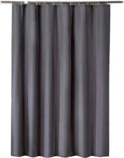 Su.B.dgn Douchegordijn 120x180 Anti Schimmel Polyester Badkamer Douchegordijn Wasbaar Met 12 Ringen | Grijs -Merkloos Verkoop 943x1200 2