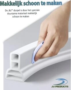 Merkloos Hoge Zelfklevende Waterkering Badkamer 100 Cm - Douchedorpel - Wateroverlast - Douchebak - Waterstopper - Sanitair Dorpel - Water - Douche - Badkamer - Schimmel Badkamer - Douche Kabine - Siliconen 10 Merkloos Hoge Zelfklevende Waterkering Badkamer 100 Cm - Douchedorpel - Wateroverlast - Douchebak - Waterstopper - Sanitair Dorpel - Water - Douche - Badkamer - Schimmel Badkamer - Douche Kabine - Siliconen -Merkloos Verkoop 947x1200 2