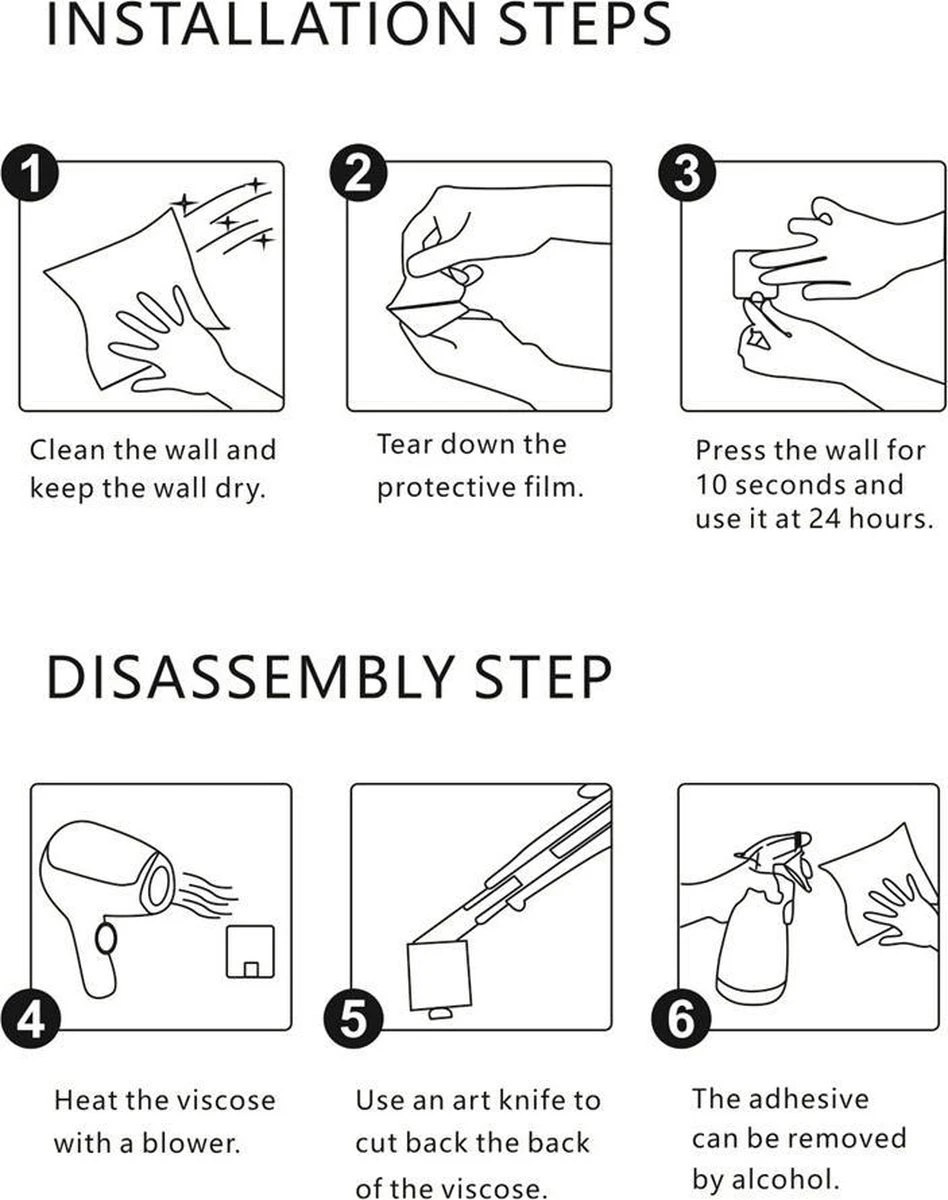Merkloos Handdoekhaakjes - 3 In 1 Handdoekhaak - Wandhaak - Muurhaak - Zwart 7 Merkloos Handdoekhaakjes - 3 In 1 Handdoekhaak - Wandhaak - Muurhaak - Zwart - Afbeelding 7