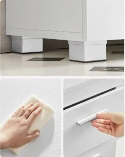 Signature Home Beirut Wastafel - Badkamerkast Met 3 Grote Lades - Badkamerkast - 2 Vakken Achter De Deur - Badkameronderkast Met Poten - 30 X 70 X 64 Cm - Wit 9 Signature Home Beirut Wastafel - Badkamerkast Met 3 Grote Lades - Badkamerkast - 2 Vakken Achter De Deur - Badkameronderkast Met Poten - 30 X 70 X 64 Cm - Wit -Merkloos Verkoop 960x1200 18