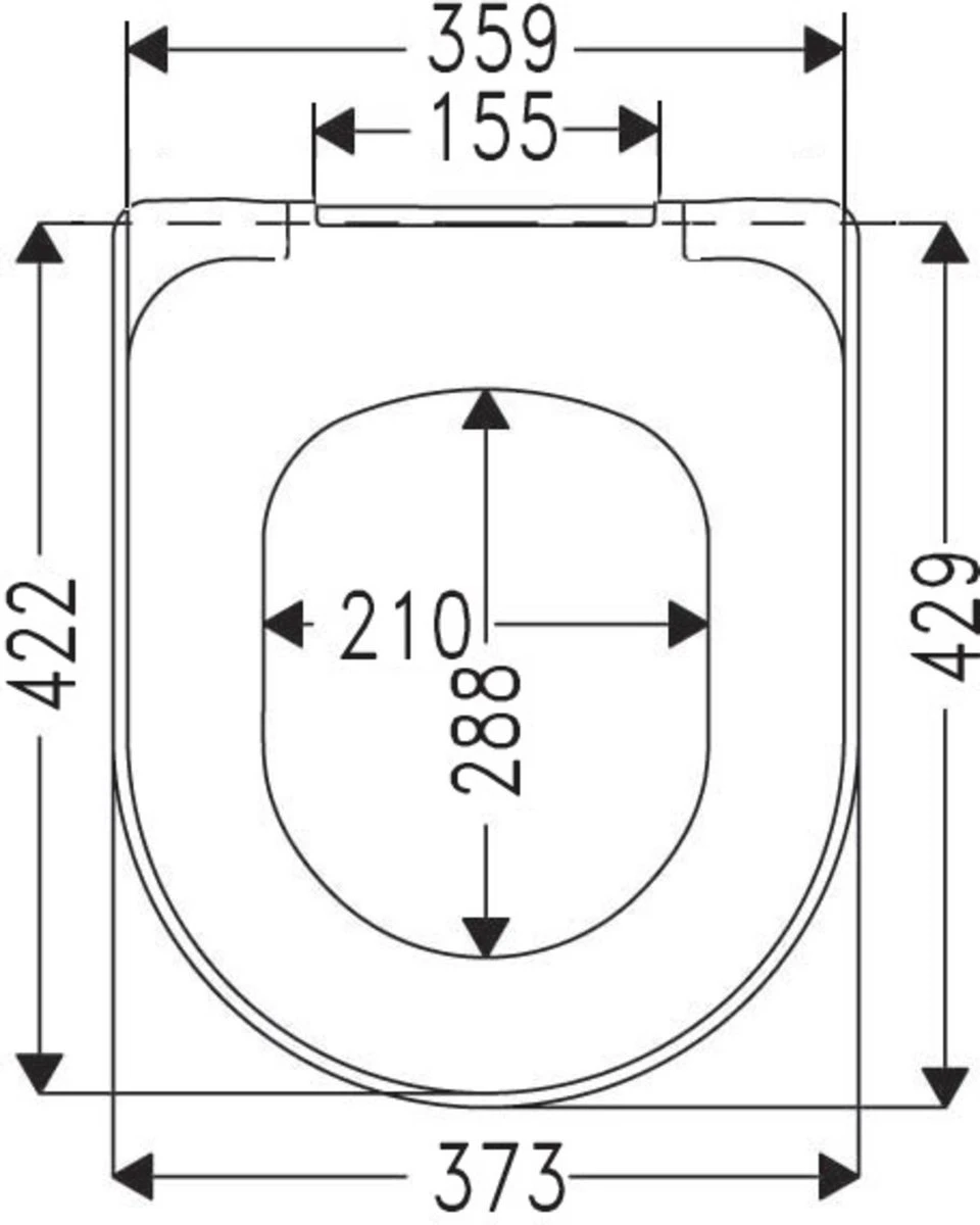 V&B Omnia Architectura Closetzitting Wit 3 V&B Omnia Architectura Closetzitting Wit - Afbeelding 3