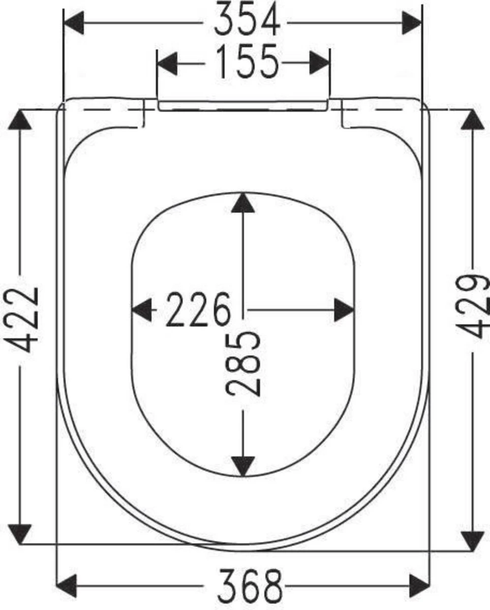 Villeroy & Boch Toiletbril O.Novo 2 Villeroy & Boch Toiletbril O.Novo - Afbeelding 2
