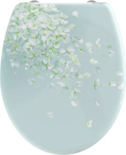 SCHÜTTE WC-Bril 82381 FLOWER IN THE WIND - Duroplast - Soft Close - Afklikbaar - RVS-Scharnieren - Decor - 3-zijdige Print 16 SCHÜTTE WC-Bril 82381 FLOWER IN THE WIND - Duroplast - Soft Close - Afklikbaar - RVS-Scharnieren - Decor - 3-zijdige Print -Merkloos Verkoop 976x1200 5