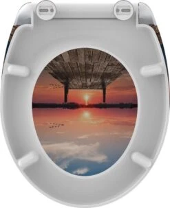 SCHÜTTE WC-Bril 82378 SUNSET SKY - Duroplast - Soft Close - Afklikbaar - RVS-Scharnieren - Decor - 3-zijdige Print 12 SCHÜTTE WC-Bril 82378 SUNSET SKY - Duroplast - Soft Close - Afklikbaar - RVS-Scharnieren - Decor - 3-zijdige Print -Merkloos Verkoop 979x1200 2