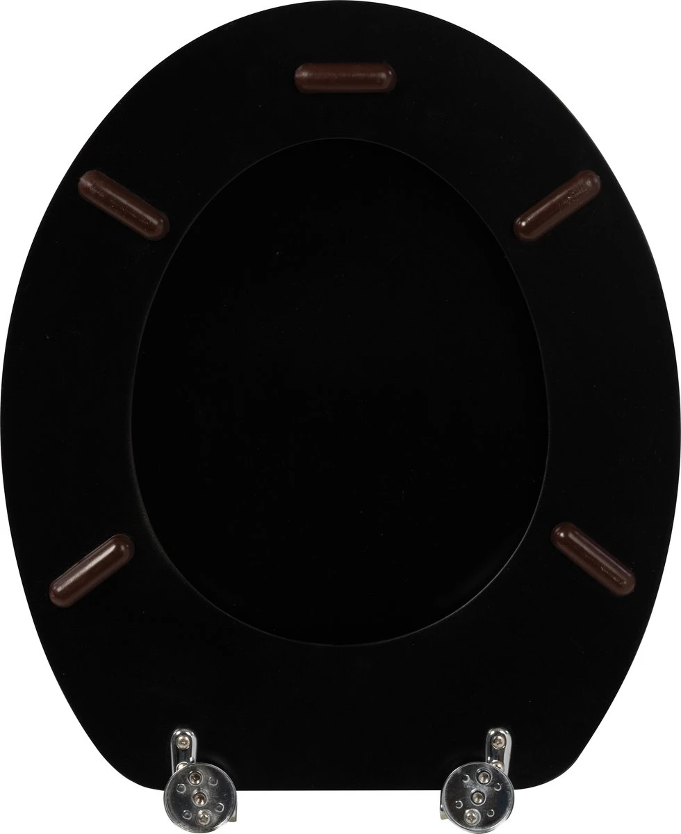 Plieger Classic Toiletbril – Wc Bril Zwart Gelakt MDF – Wc Brillen Met Deksel – Met Bevestigingsset 7 Plieger Classic Toiletbril – Wc Bril Zwart Gelakt MDF – Wc Brillen Met Deksel – Met Bevestigingsset - Afbeelding 7