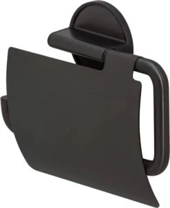 Tiger Tune - Toiletrolhouder Met Klep - Zwart Metaal Geborsteld / Zwart -Merkloos Verkoop 983x1200 1