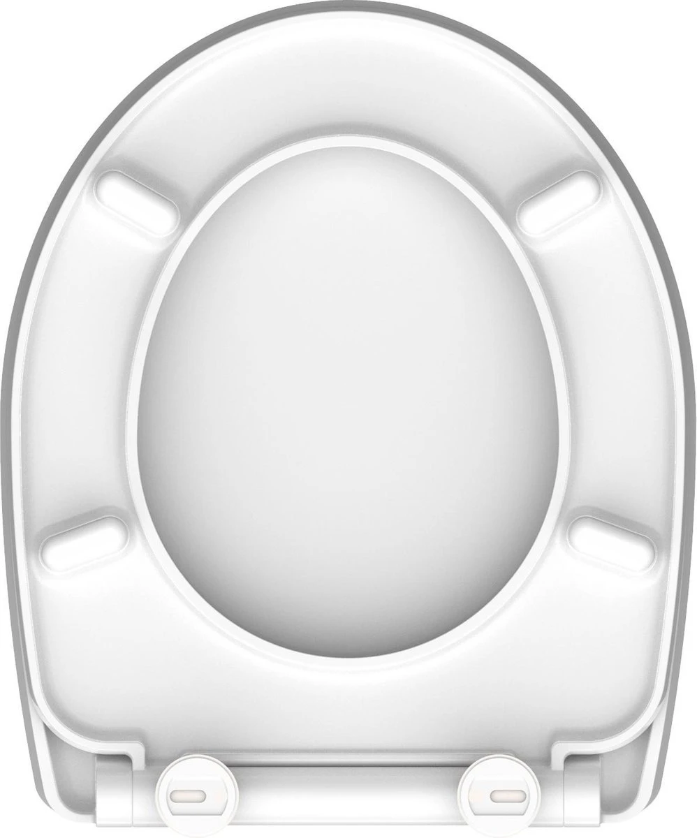 SCHÜTTE WC-Bril 82581 RELAXING FROG - High Gloss - Duroplast - Soft Close - Afklikbaar - RVS-Scharnieren - Decor - 1-zijdige Print 5 SCHÜTTE WC-Bril 82581 RELAXING FROG - High Gloss - Duroplast - Soft Close - Afklikbaar - RVS-Scharnieren - Decor - 1-zijdige Print - Afbeelding 5